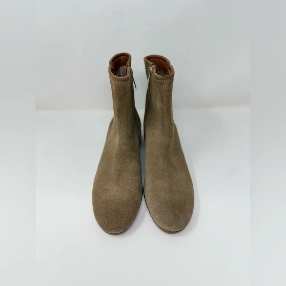New Aquatalia Sahara Weatherproof Bootie Brown Suede Sz 9